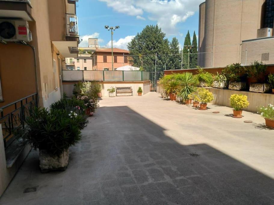 44OZ Apartment with Terrace in Monteverde Rome Buitenkant foto