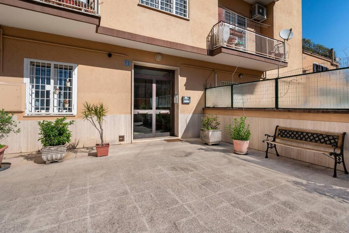 44OZ Apartment with Terrace in Monteverde Rome Buitenkant foto